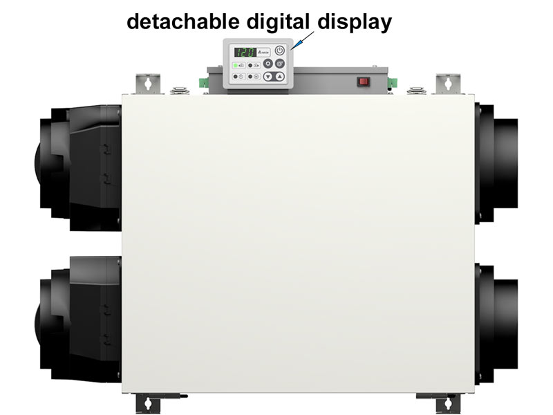 VEB120S with detachable digital display