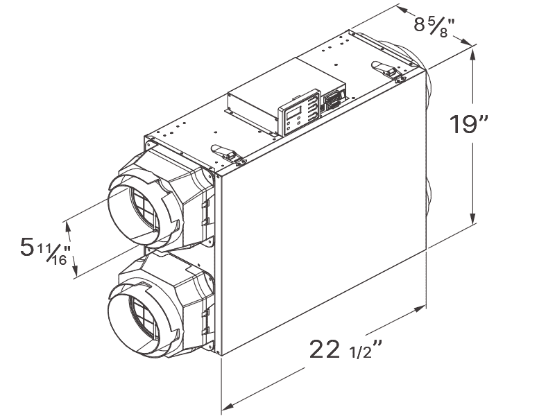 VEB120S dimension