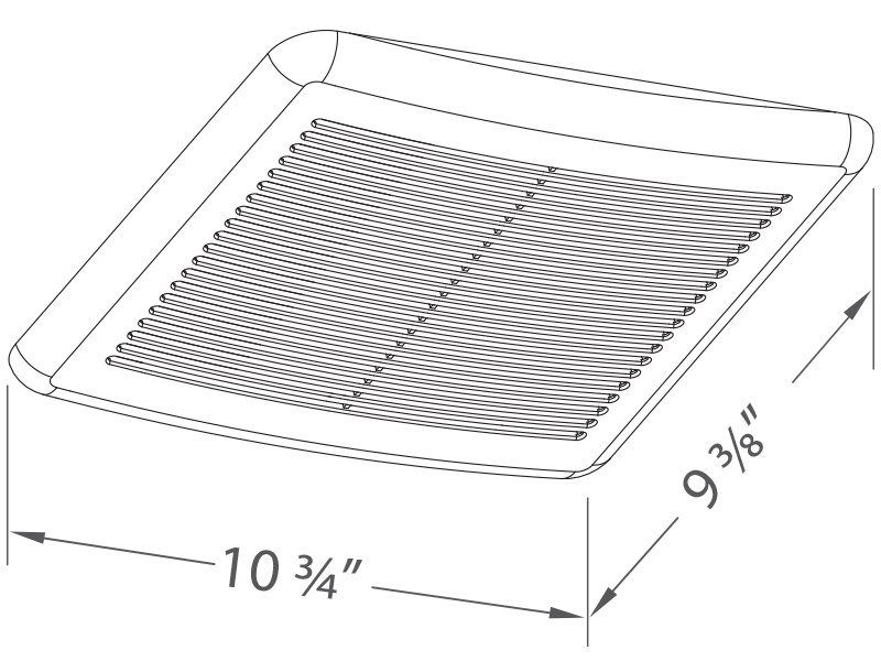 ITG80H drawing grille